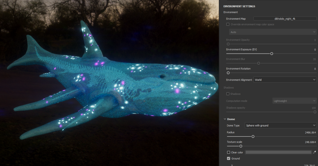 Screenshot of Work In Process