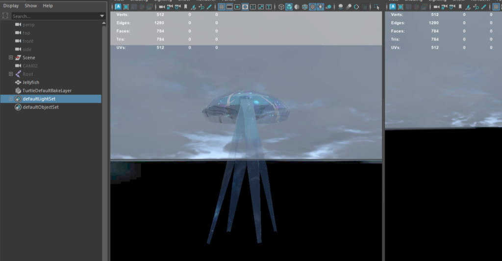 Screenshot of Work In Process