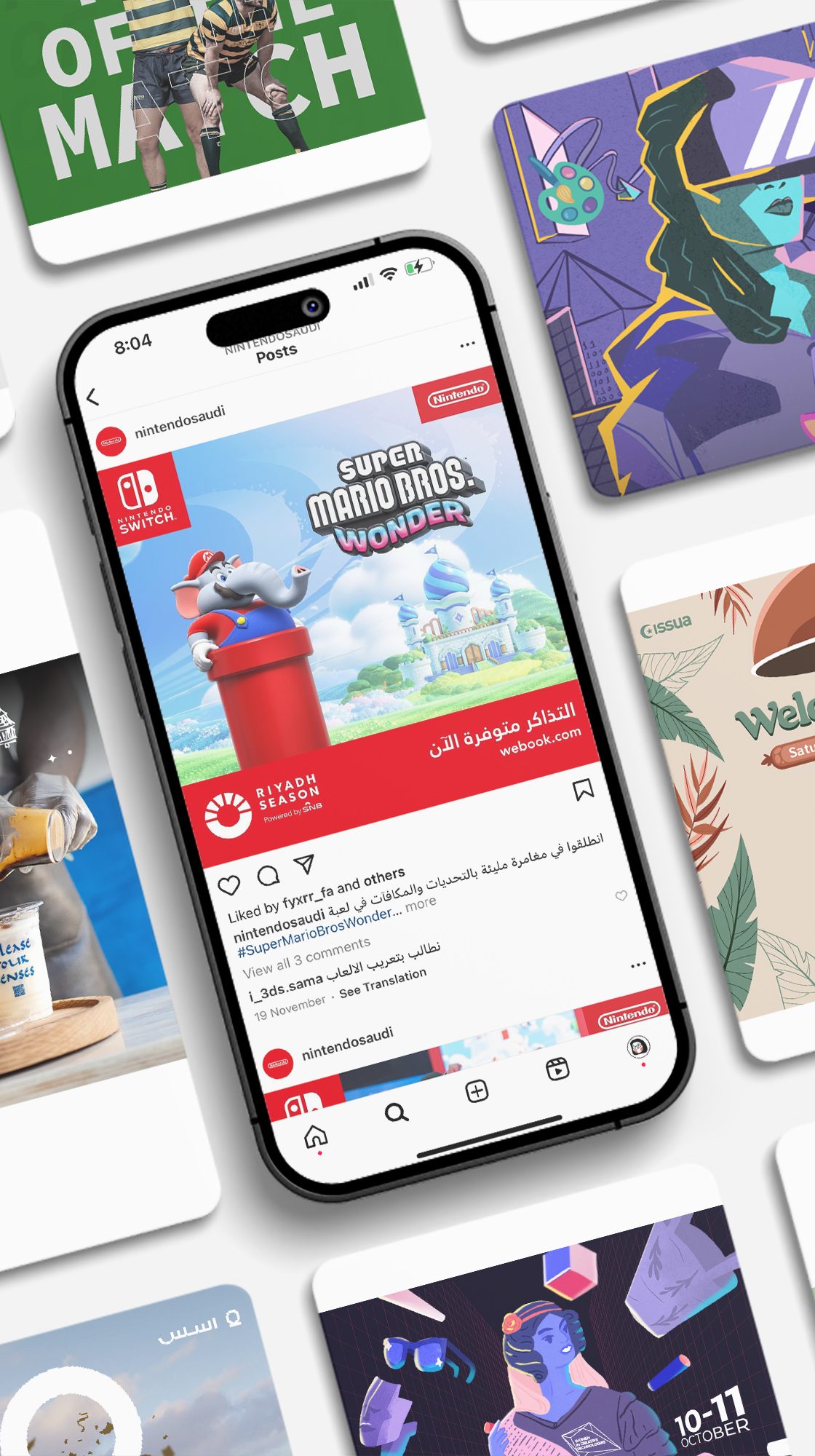 Social Media Vol 1 | Design, Branding & Illustration